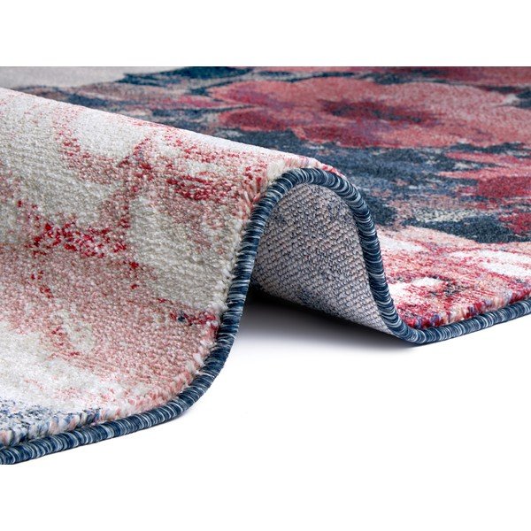 Peony kék-fekete szőnyeg, 200 x 290 cm - Mint Rugs-image-1
