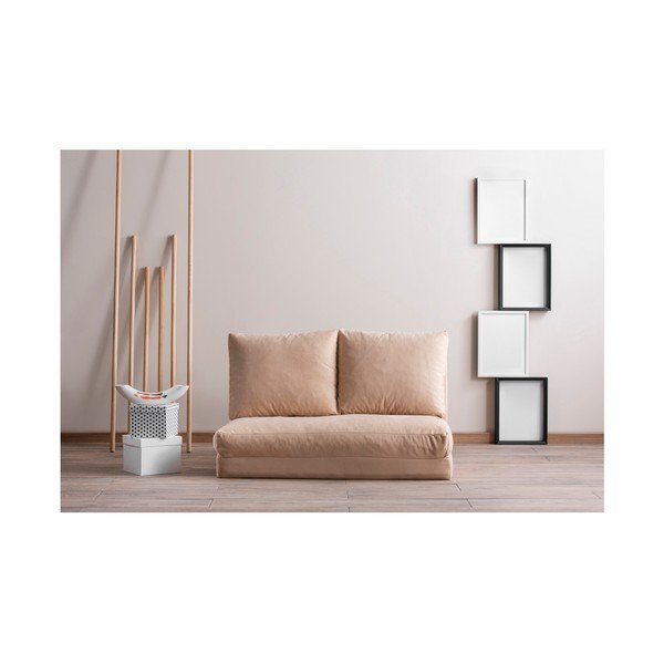 Krémszínű kinyitható kanapé 120 cm Taida – Balcab Home-image-1
