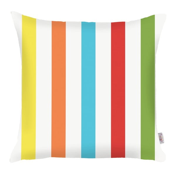 Colourfull Stripes párnahuzat, 43 x 43 cm - Mike & Co. NEW YORK