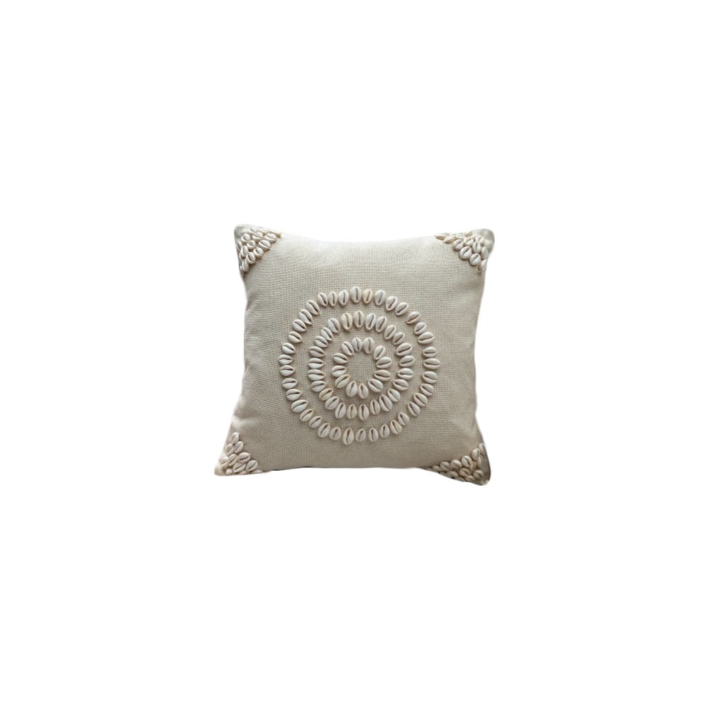 Pamut párnahuzat 43x43 cm Seashells – Mioli Decor