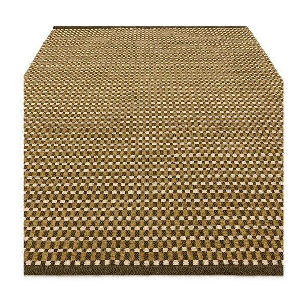 Khaki kézi szövésű gyapjúkeverék szőnyeg 160x230 cm Ember – MADE-image-4