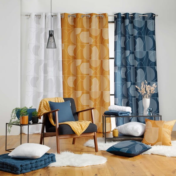 Fehér átlátszó függöny 140x280 cm Esquisse – douceur d'intérieur-image-3