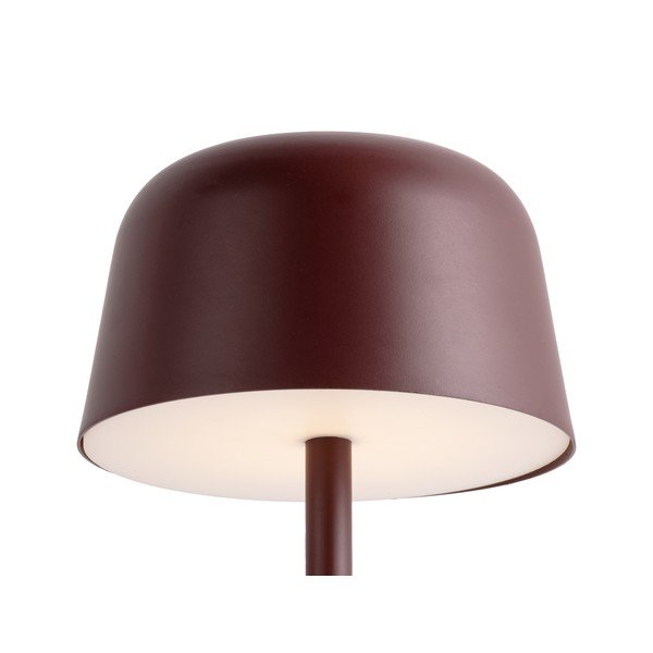 Borvörös LED asztali lámpa (magasság 28 cm)  Brio  – Leitmotiv-image-3