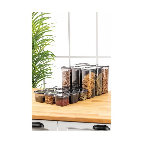 Élelmiszertartó doboz szett 18 db-os Fresco – Hermia-image-1