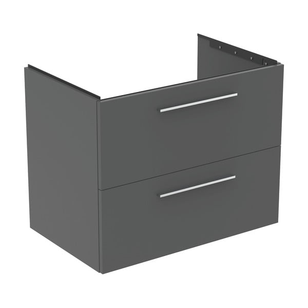 Szürke fali mosdó alatti szekrény 80x63 cm i.Life B – Ideal Standard-image-3