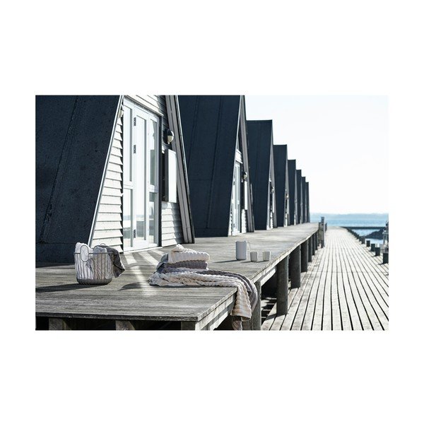 Világosszürke pamut fürdőlepedő 70x140 cm Inu – Zone-image-3