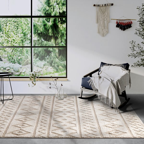 Bézs szőnyeg 200x280 cm Carpet Itinerance Beige – Elle Decoration-image-1