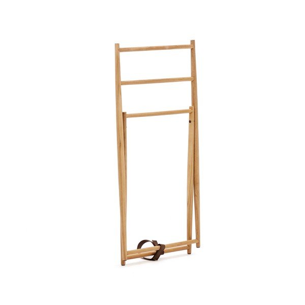 Natúr színű teakfa szobainas Roxana – Kave Home-image-3