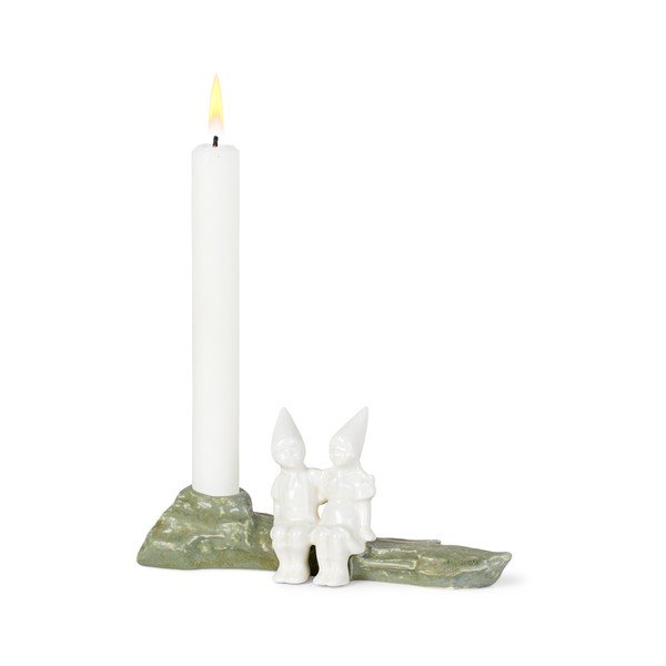 Christmas Tales karácsonyi agyagkerámia gyertyatartó, hosszúság 19 cm - Kähler Design-image-4