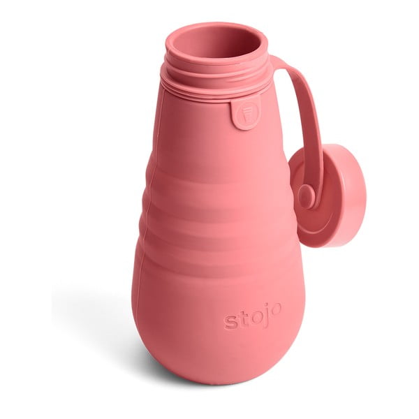 Bottle Berry narancssárgás rózsaszín összecsukható palack, 590 ml - Stojo-image-3