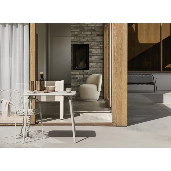 Fém kerti étkezőasztal 80x80 cm Yua – Blomus-image-4