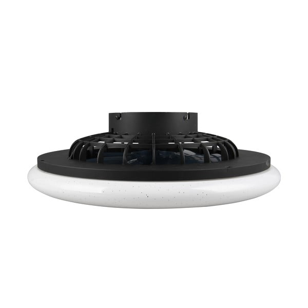 Matt fekete LED mennyezeti lámpa Stralsund – Trio-image-4