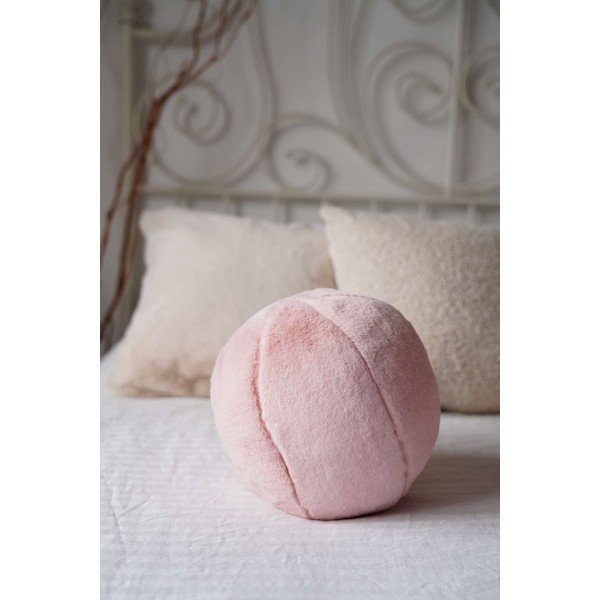 Mikroplüss díszpárna ø 25 cm Top – Mioli Decor-image-1