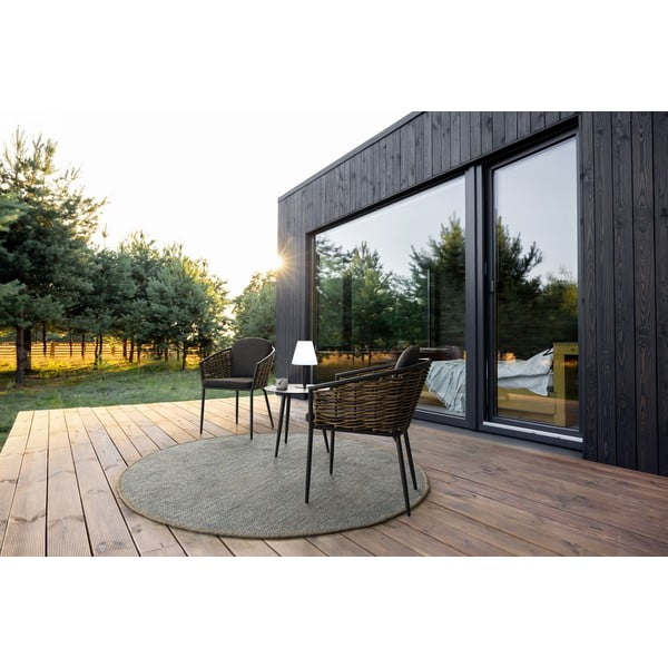 Alumínium kerek kerti kisasztal ø 50 cm Ridley   – Bizzotto-image-1