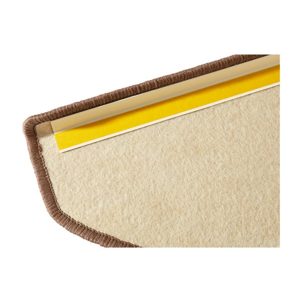 Fancy 15 db-os barna lépcsőszőnyeg szett, 23 x 65 cm - Hanse Home-image-3