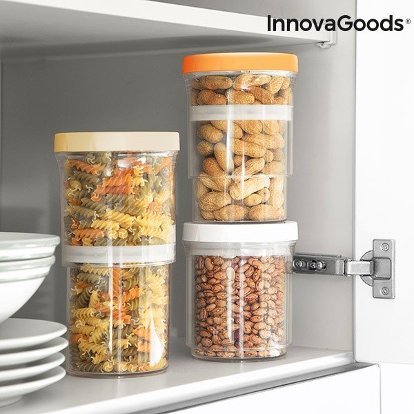 3 db élelmiszertároló doboz - InnovaGoods-image-4