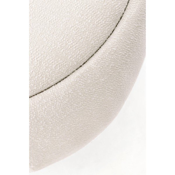 Krémszínű buklé puff Irisha – Bizzotto-image-4