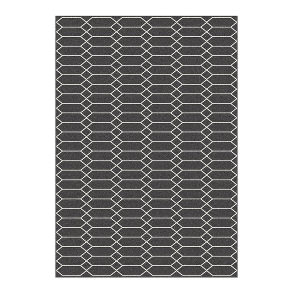 Norway Negro fekete szőnyeg, 120 x 170 cm - Universal