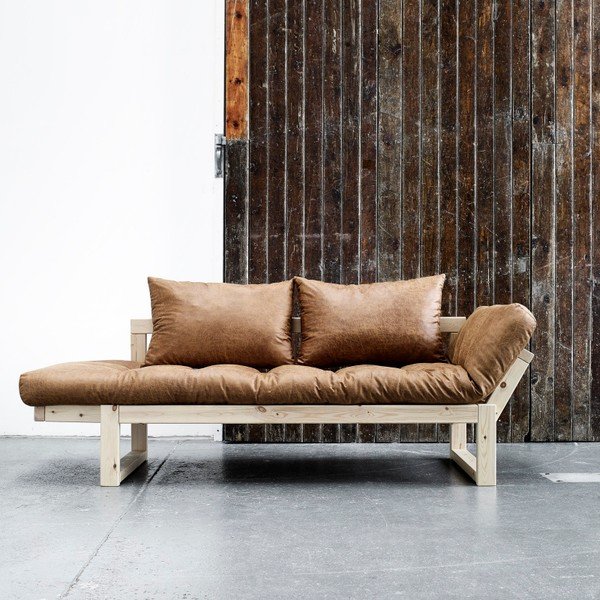 Vintage Edge Natural/Cognac kanapé - Karup-image-2