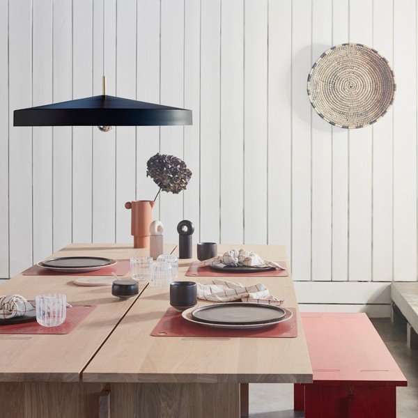 Fekete fém függőlámpa ø 65 cm Hatto – OYOY Living Design-image-1
