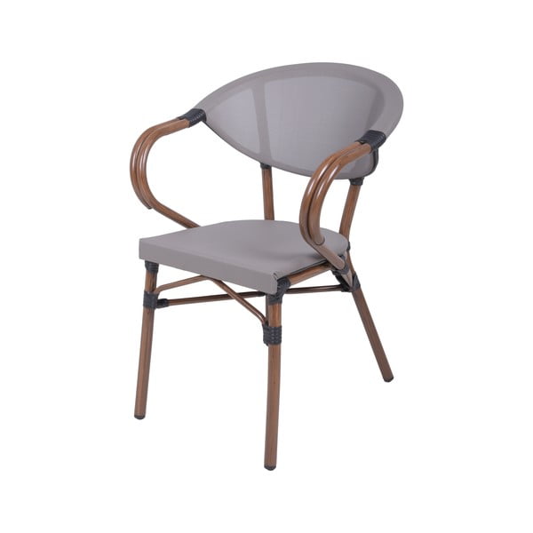 Bézs fém kerti szék Toskana – Garden Pleasure-image-1