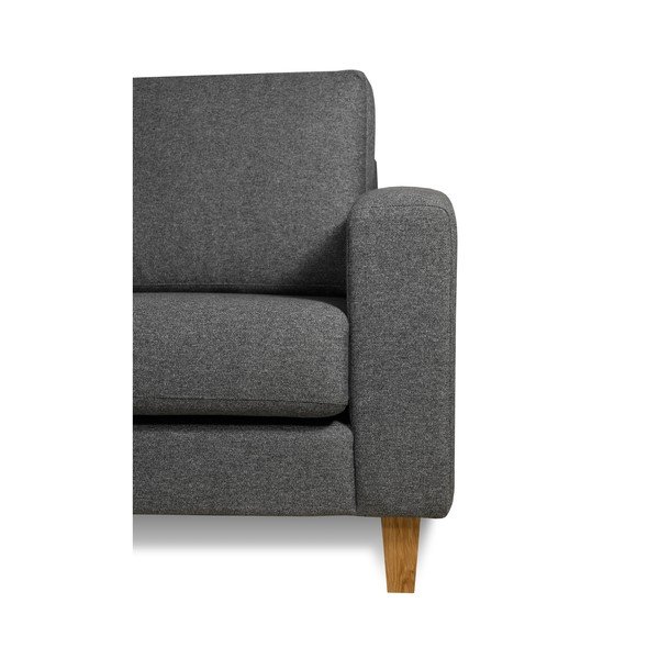 Sötétszürke sarokkanapé (bal oldali) Focus – Scandic-image-3