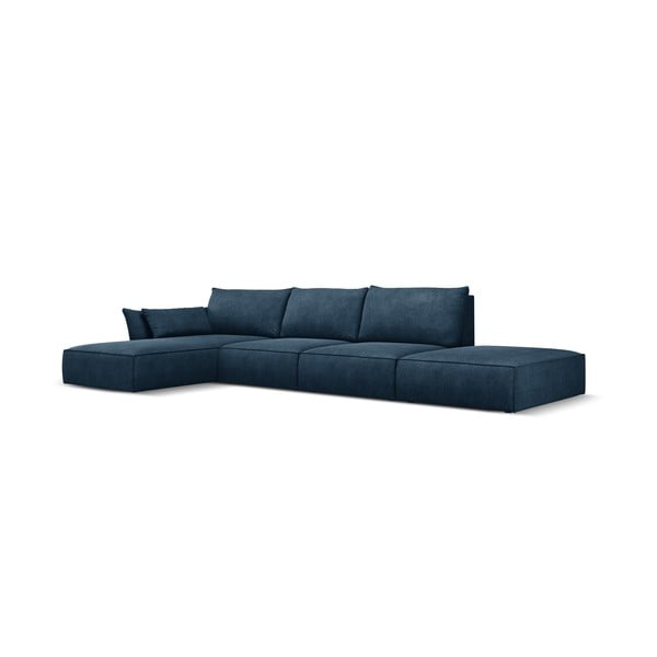 Sötétkék sarokkanapé (bal oldali) Vanda – Mazzini Sofas-image-2