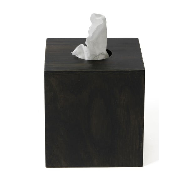 Mezza Dark tölgyfa papírszalvéta tartó - Wireworks-image-2