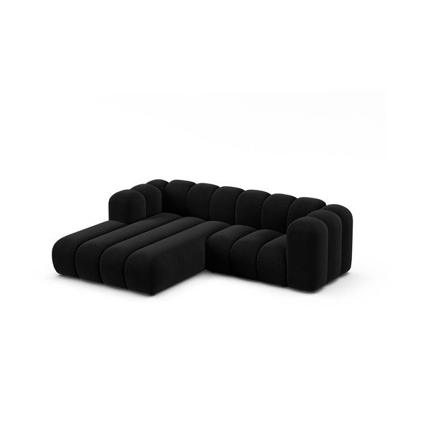 Antracitszürke sarokkanapé (bal oldali) Lupine – Micadoni Home-image-1