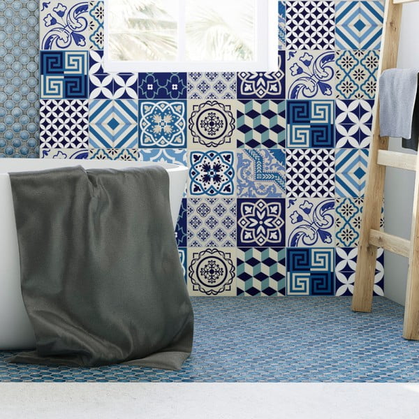 Seaside dekoratív matrica szett, 15 darab, 20 x 20 cm - Ambiance-image-3