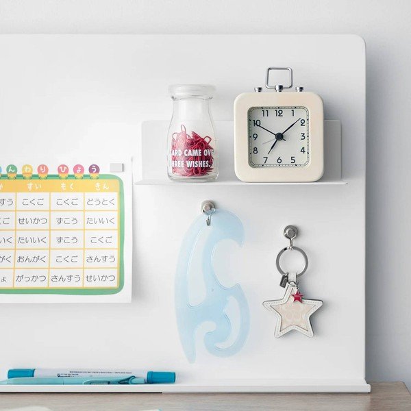 Mágneses üzenőfalra akasztható polc 20x6 cm Tower – YAMAZAKI-image-1