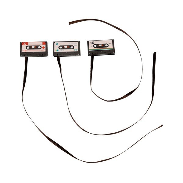 Könyvjelző készlet 3 db-os Cassette - Rex London-image-1