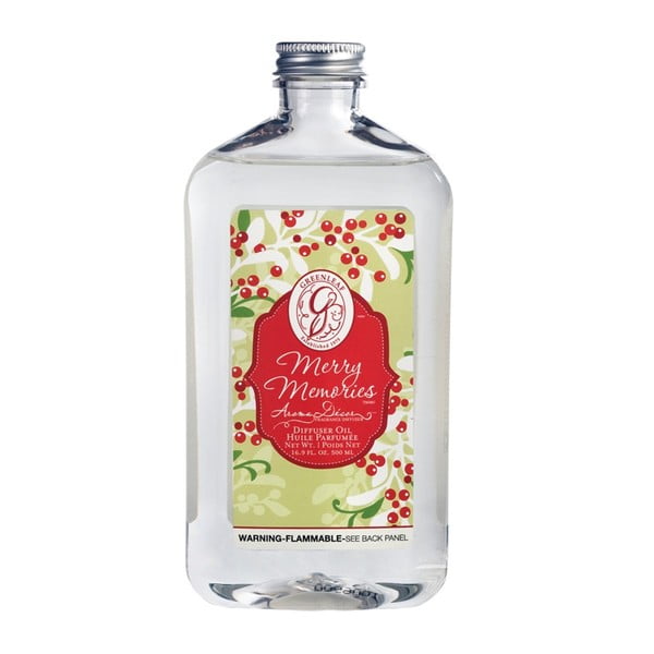 Merry Memories utántöltő illatpálcákhoz, 250 ml - Greenleaf