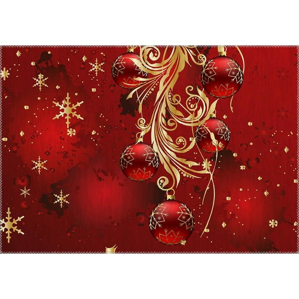 Christmas Period Red Decorations szőnyeg, 50 x 80 cm - Vitaus