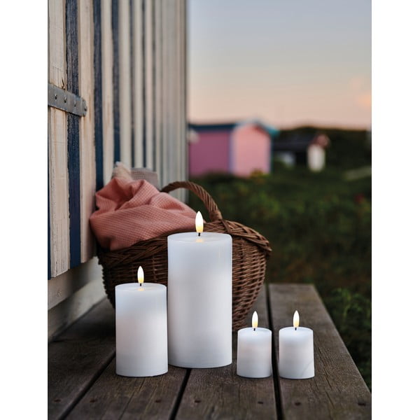 Kültéri LED gyertya szett 2 db-os (magasság 6,5 cm) Sille – Sirius-image-2