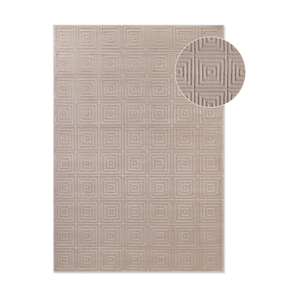 Bézs szőnyeg 120x170 cm Perles Tourmaline – Elle Decoration