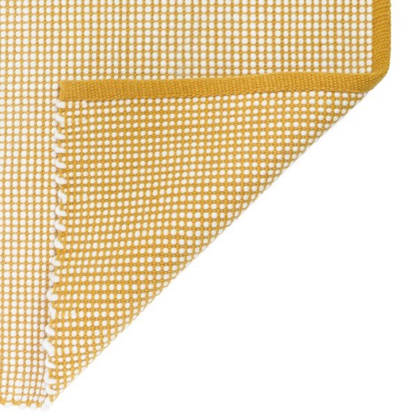 Sárga gyapjúkeverék szőnyeg 170x110 cm Bergen - Nattiot-image-4