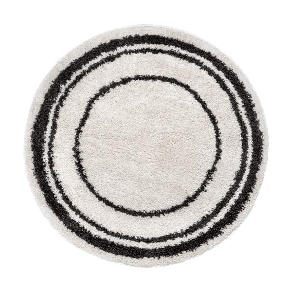 Essential Alfie krémfehér szőnyeg, ø 160 cm - Mint Rugs
