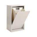 Világosszürke fali szennyeskosár Laundry Box – ReCollector
