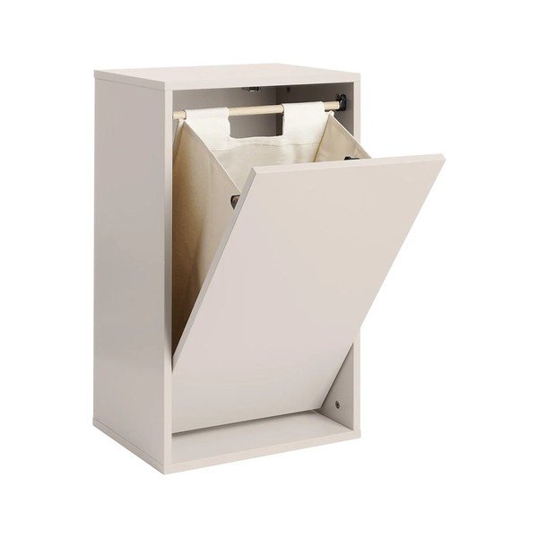 Világosszürke fali szennyeskosár Laundry Box – ReCollector