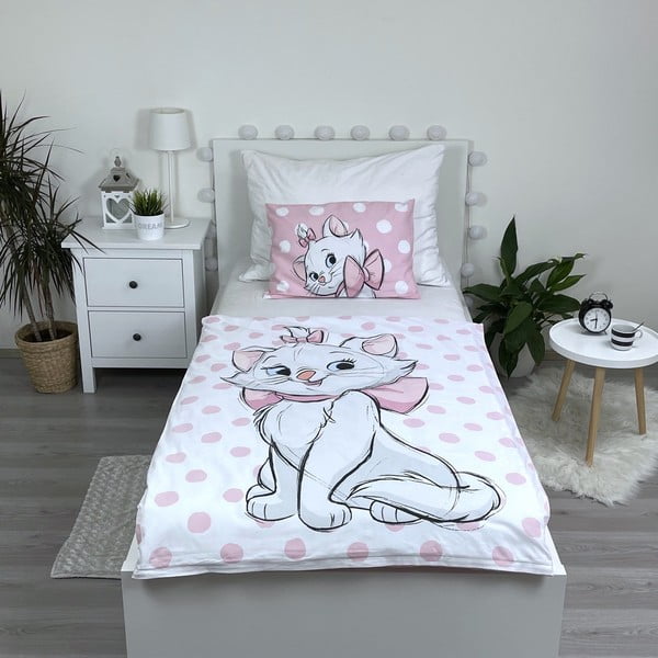 Pamut ágyneműhuzat babaágyhoz 100x135 cm Marie Cat – Jerry Fabrics-image-3