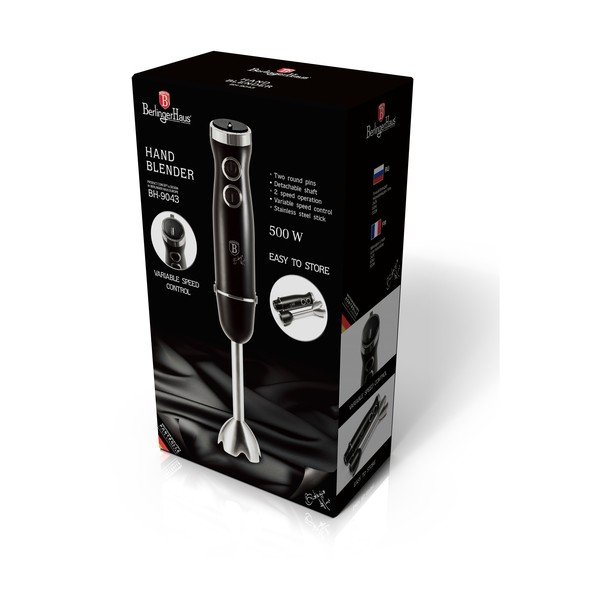 Fekete botmixer Royal Black Collection - BerlingerHaus-image-3