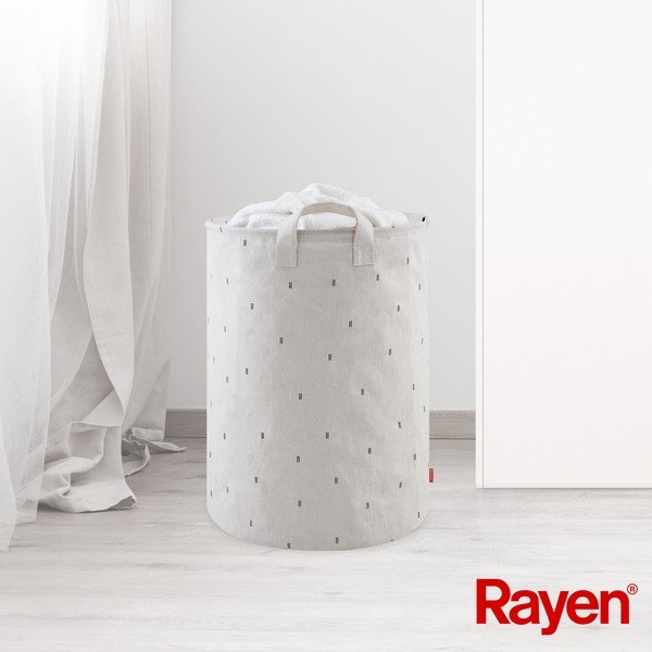 Textil szennyeskosár 70 l – Rayen-image-3