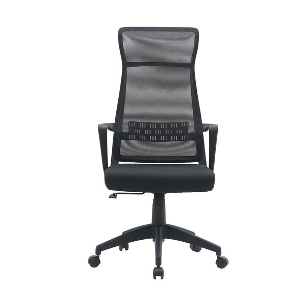 Fekete kárpitozott irodai szék Hoboken – Yes Everyday-image-2