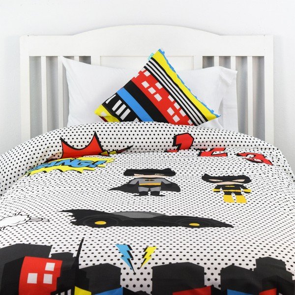 Bang gyerek pamut ágyneműhuzat, 140 x 200 cm - Baleno-image-1