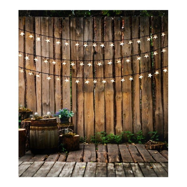 Star LED sötétzöld fényfüzér, 100 izzós, hosszúság 12,5 m - DecoKing-image-3