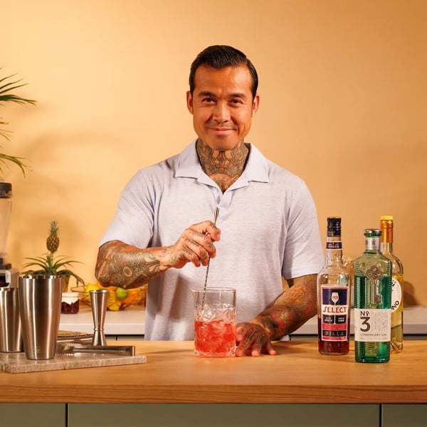 Rozsdamentes acél koktélkészítő szett Bar in Box – VacuVin-image-4