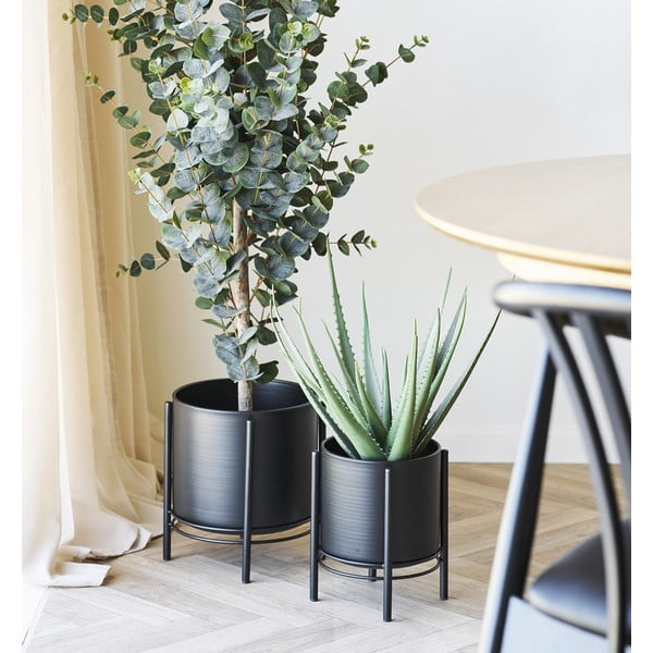 Fém kaspó szett 2 db-os Svarta – House Nordic-image-1