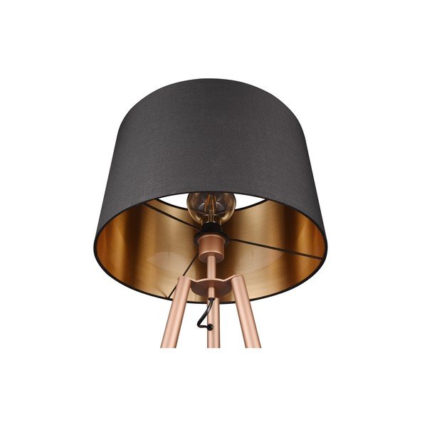 Barna állólámpa polccal (magasság 152 cm) Colette – Reality-image-3