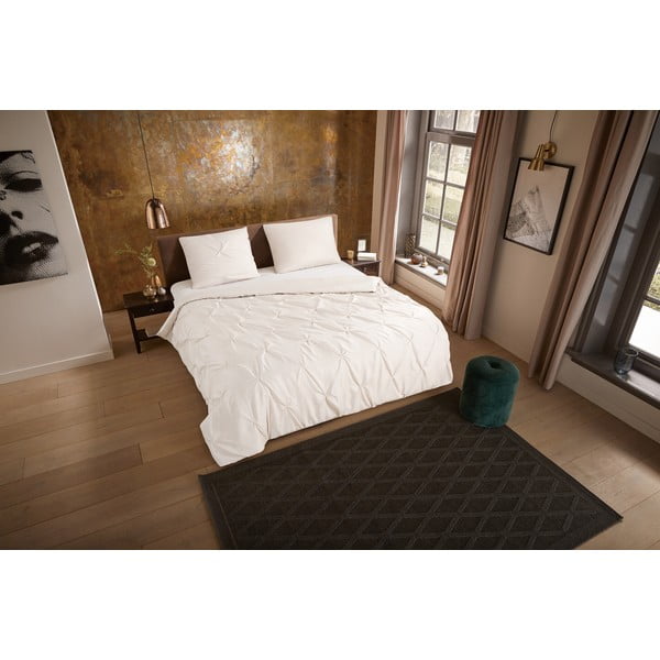 Krémszínű egyszemélyes hosszabbított mikroszálas ágyneműhuzat 140x220 cm Pure Elegance – Good Morning-image-2